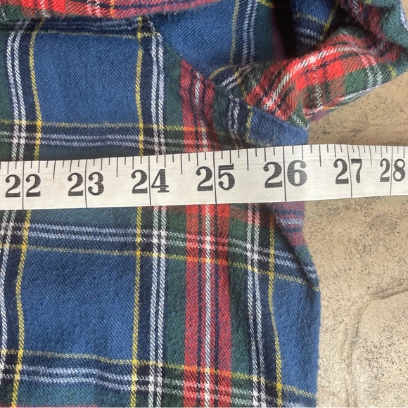 LL Bean Plaid Button Down Flannel Shirt Men’s Sz XL - Picture 5 of 10